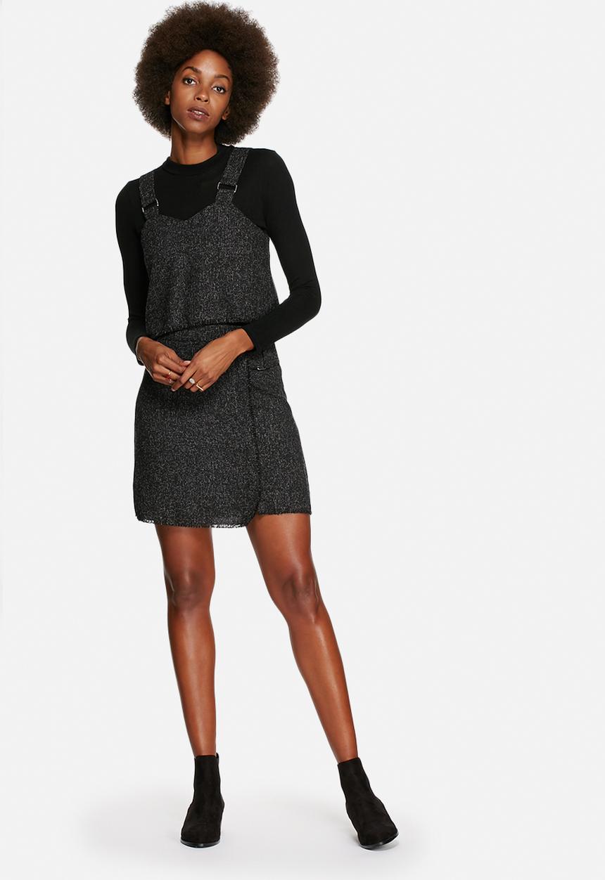 Lola May - Tweed buckle Co-ord with raw edge