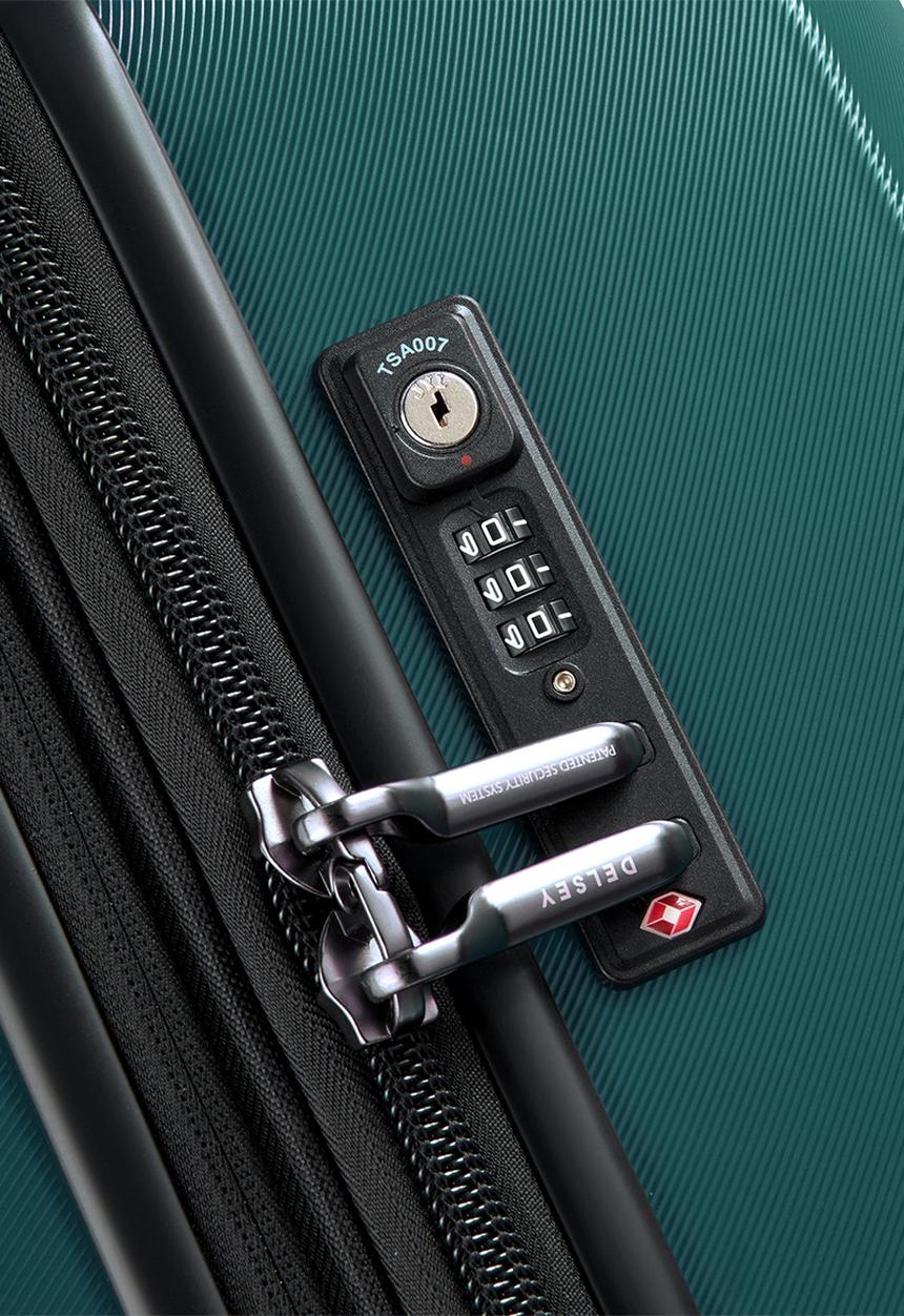 Delsey - DELSEY PROMENADE 2.0 TROLLEY CASE - Dark Green