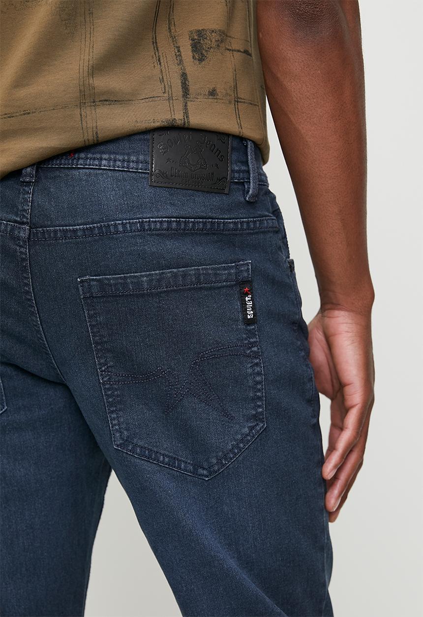 SOVIET - Dalton #12 straight leg denim - steele