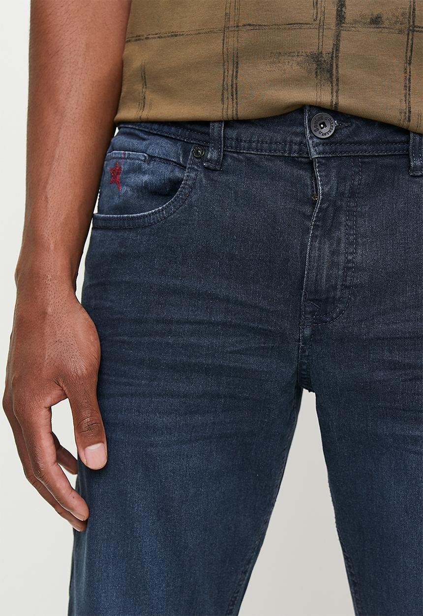 SOVIET - Dalton #12 straight leg denim - steele