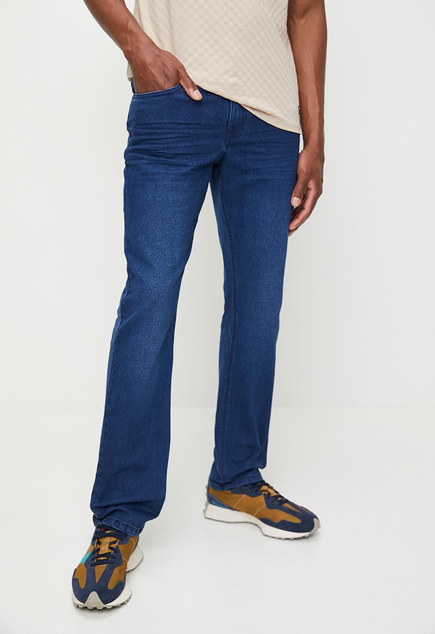SOVIET - Dalton 9 Slim Leg Denim - Mid Indigo