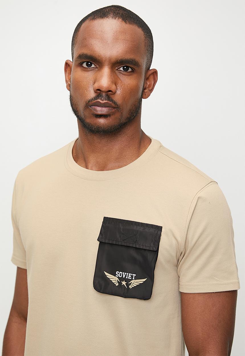 SOVIET - Hypnotic tee - safari