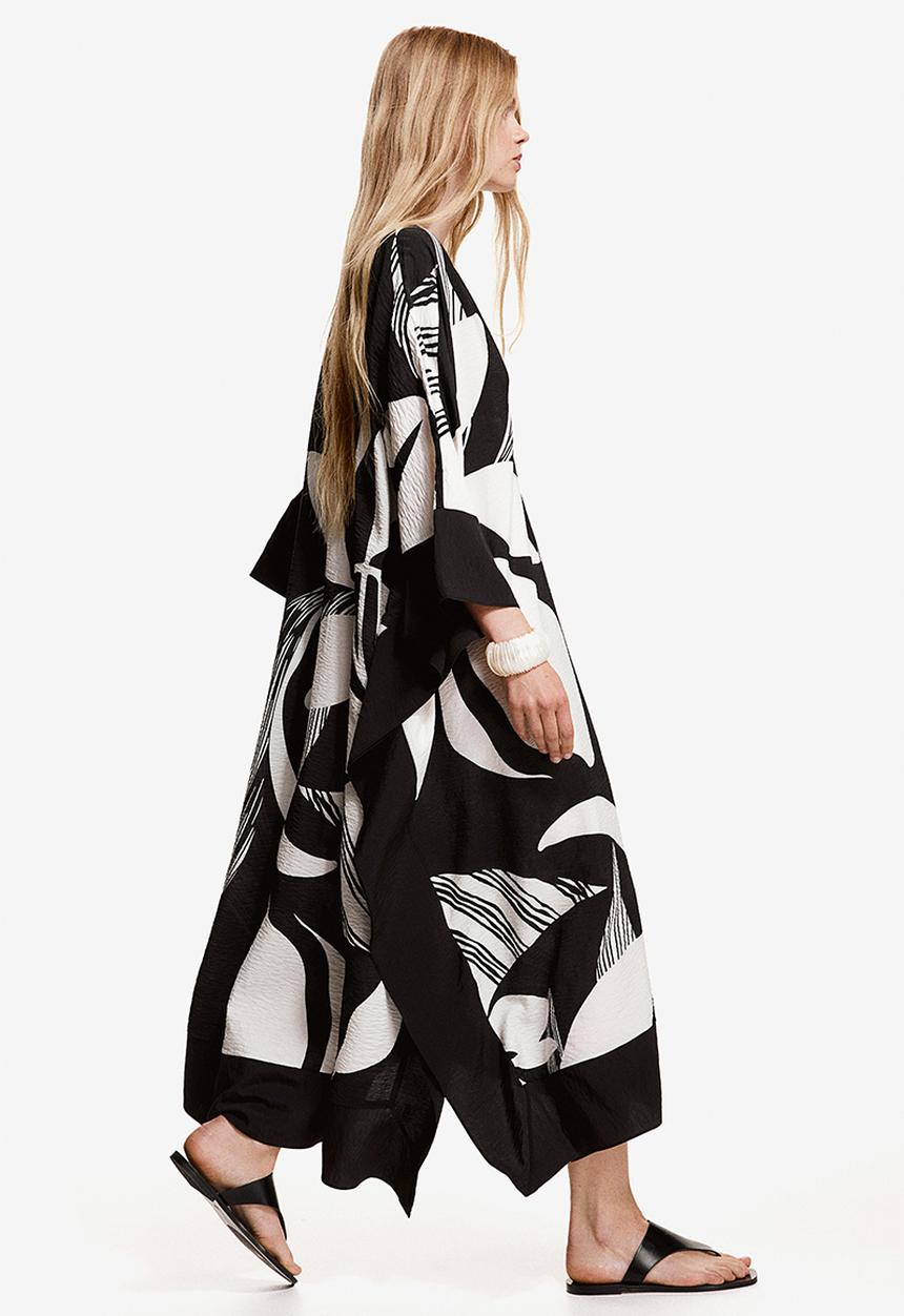 H&M - Kaftan dress - black