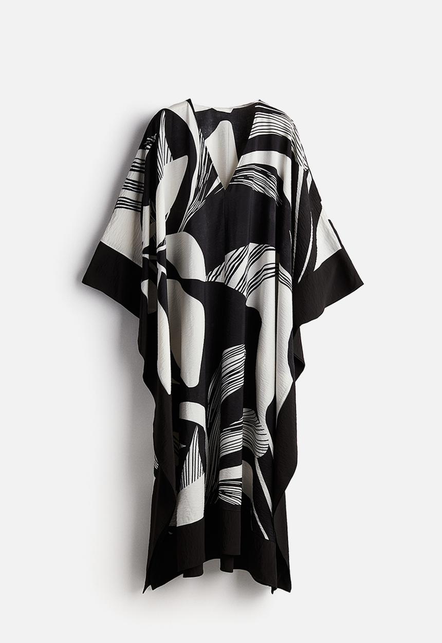 H&M - Kaftan dress - black