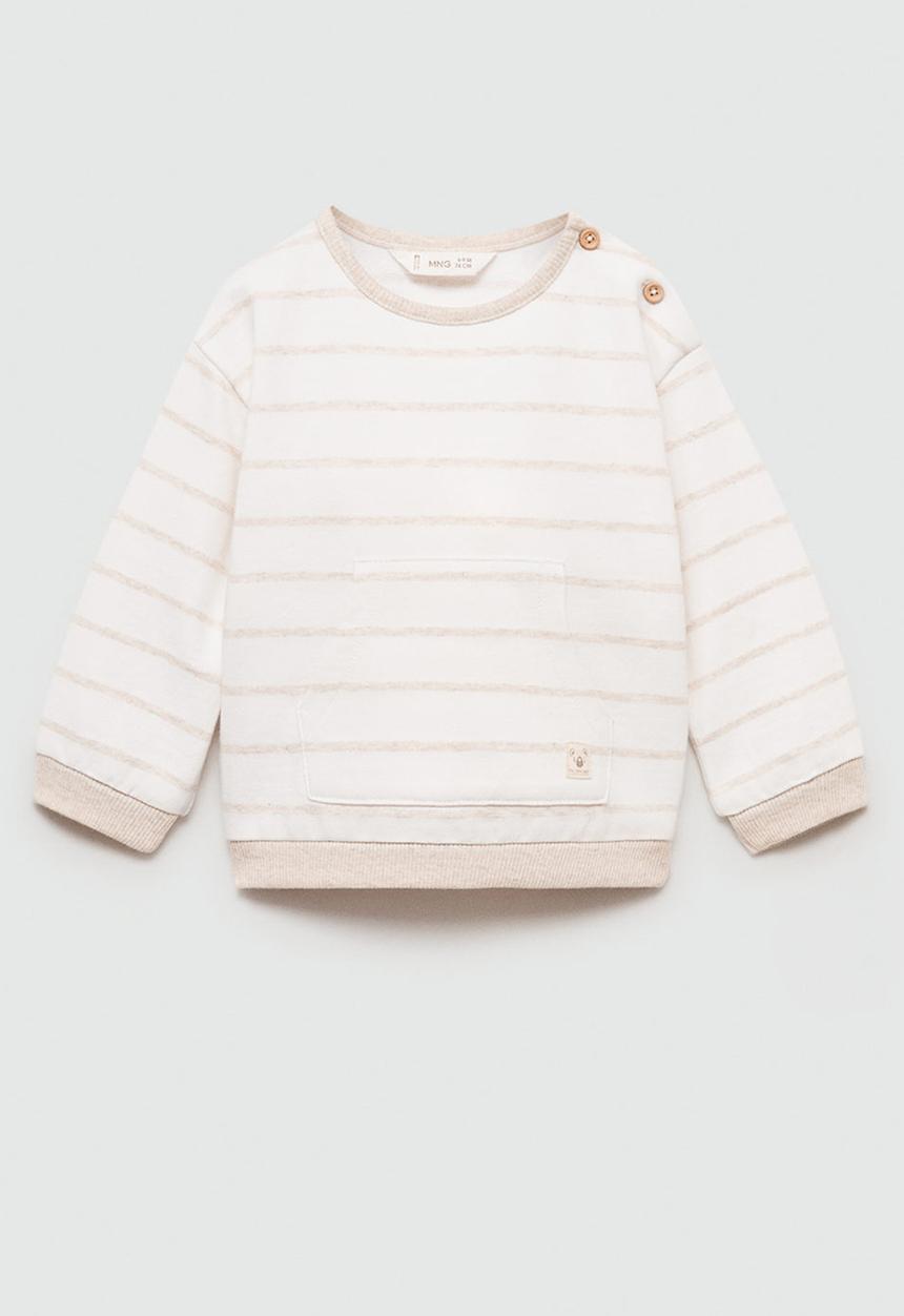 MANGO - Sweatshirt melis - light/pastel brown