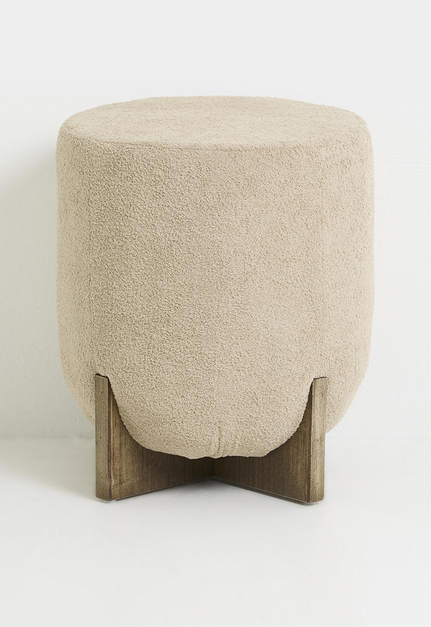 Sixth Floor - Mzwa ottoman - natural