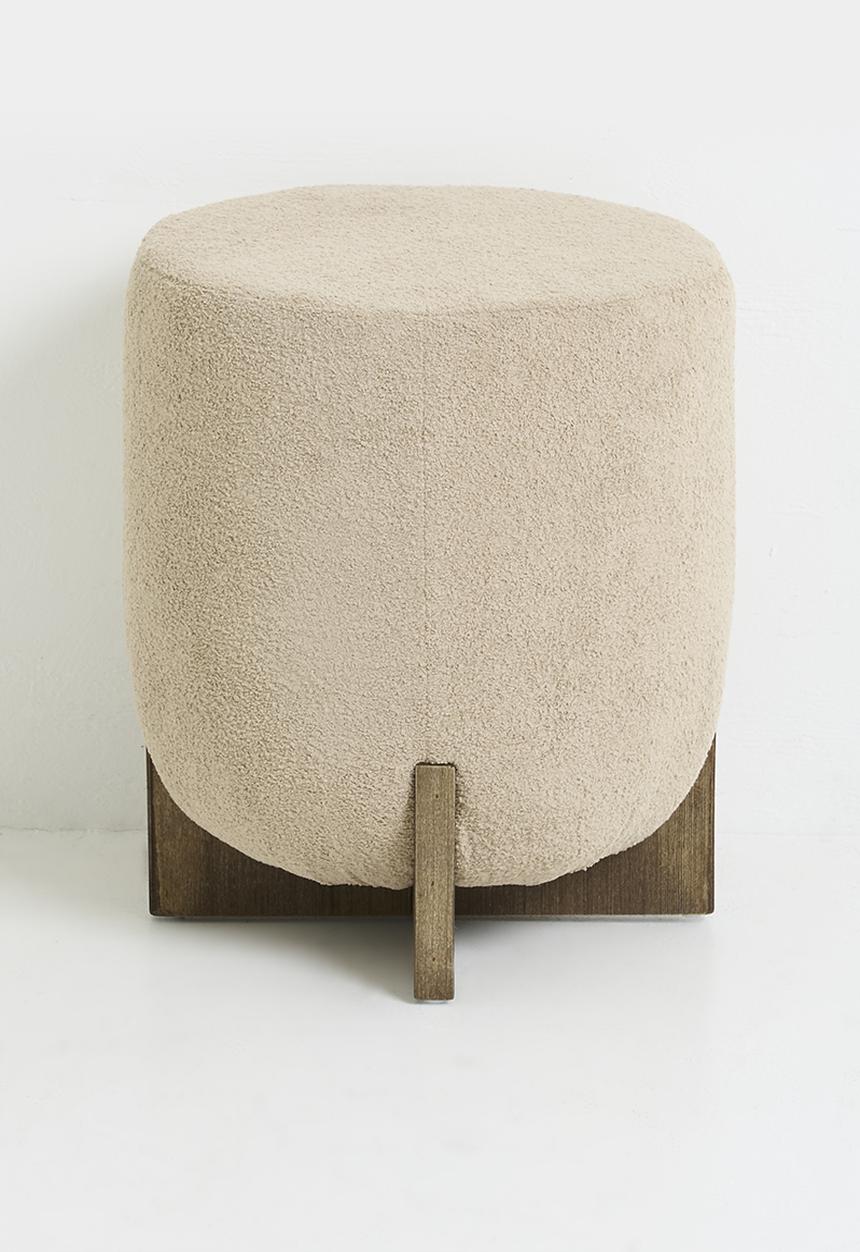 Sixth Floor - Mzwa ottoman - natural