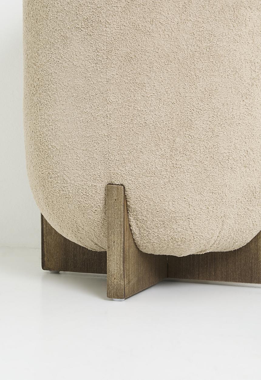 Sixth Floor - Mzwa ottoman - natural