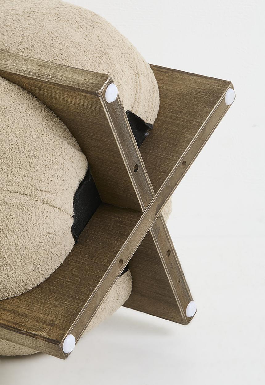 Sixth Floor - Mzwa ottoman - natural