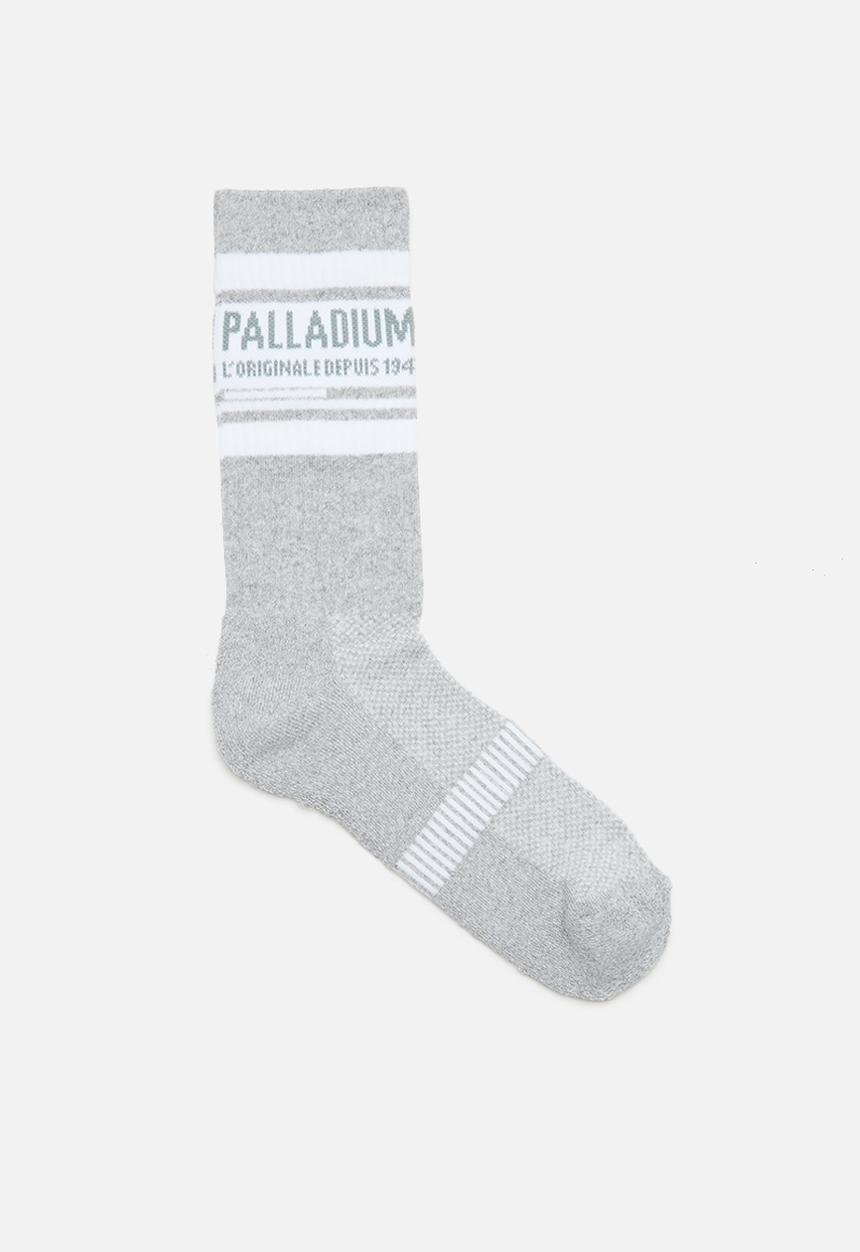 Palladium - Palladium Stripe Ctn Shaft Sock - Silver Grey