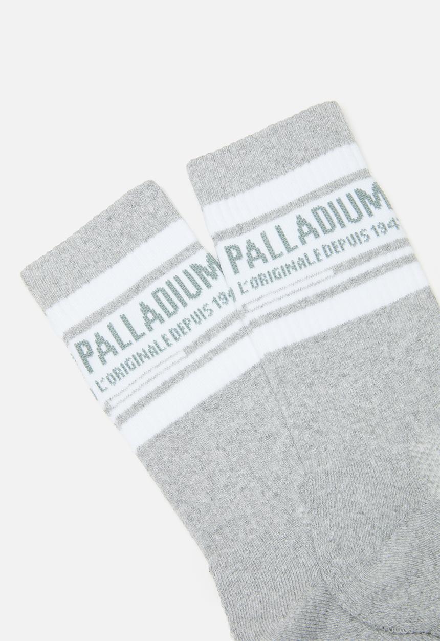 Palladium - Palladium Stripe Ctn Shaft Sock - Silver Grey