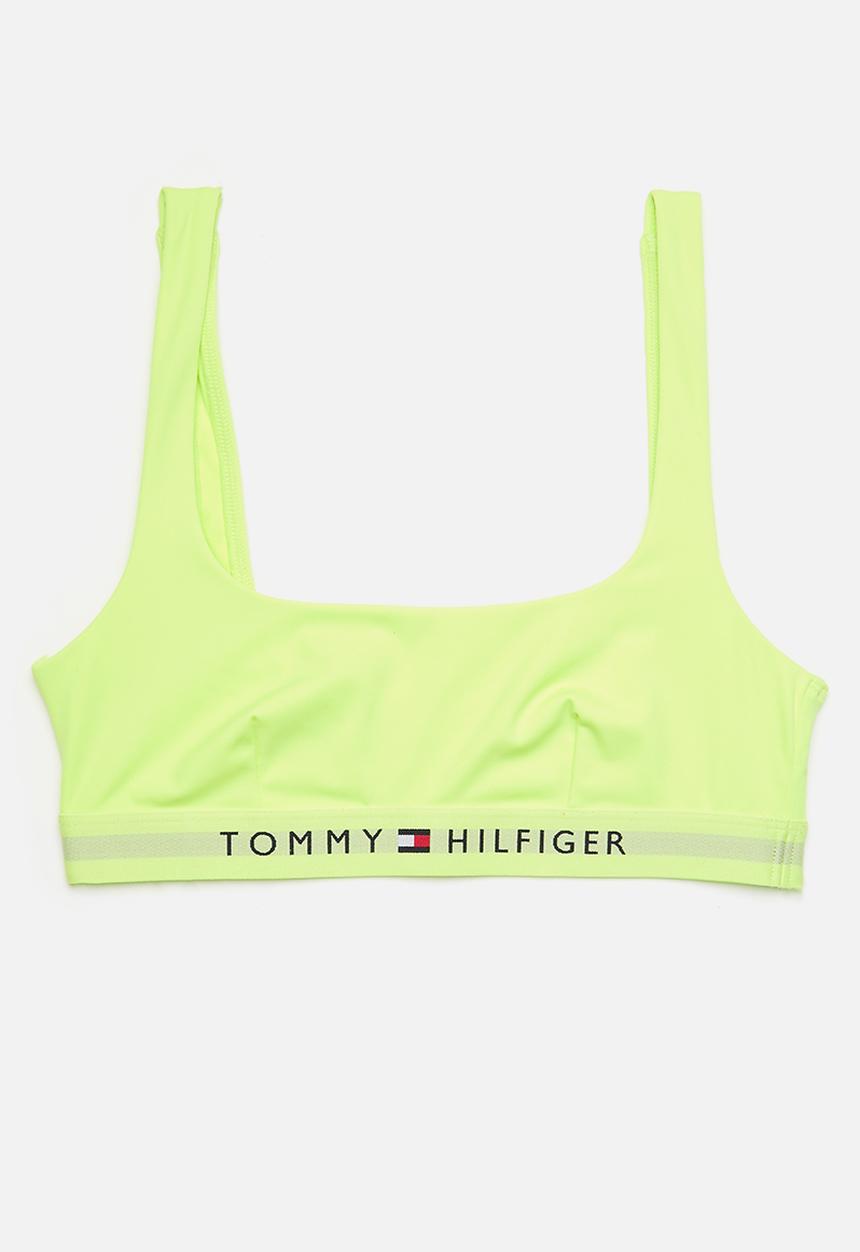 Tommy Hilfiger - Bralette bikini top - bright green