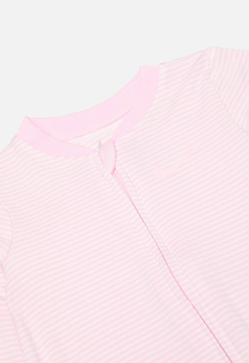 Nike - Nkn striped footed coverall - pink foam