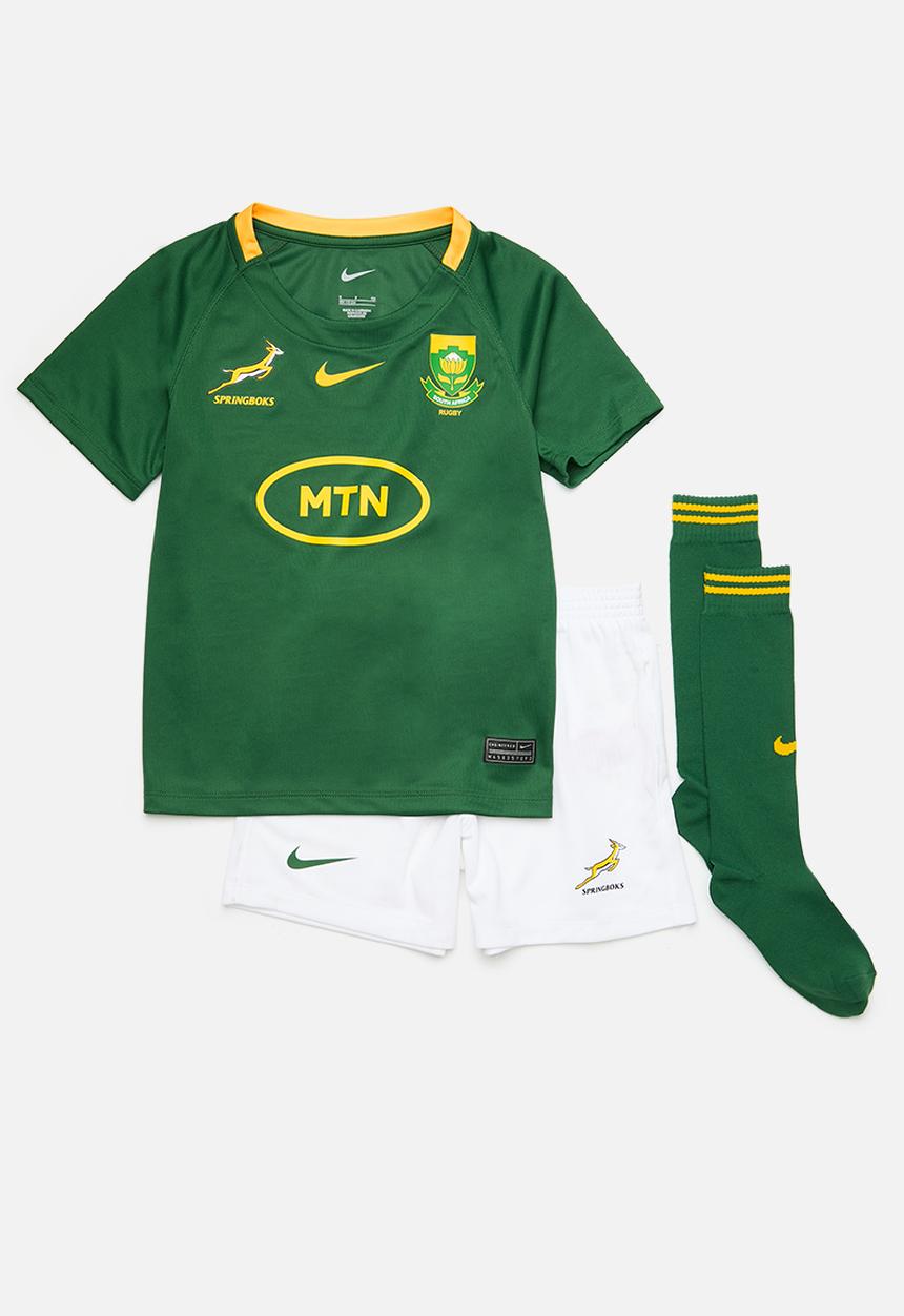Nike - Springbok Inft Nike Stadium Kit Hm - Gorge Green/University Gold