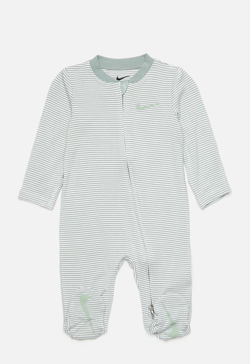 Nike - Nkn striped footed coverall - mica green