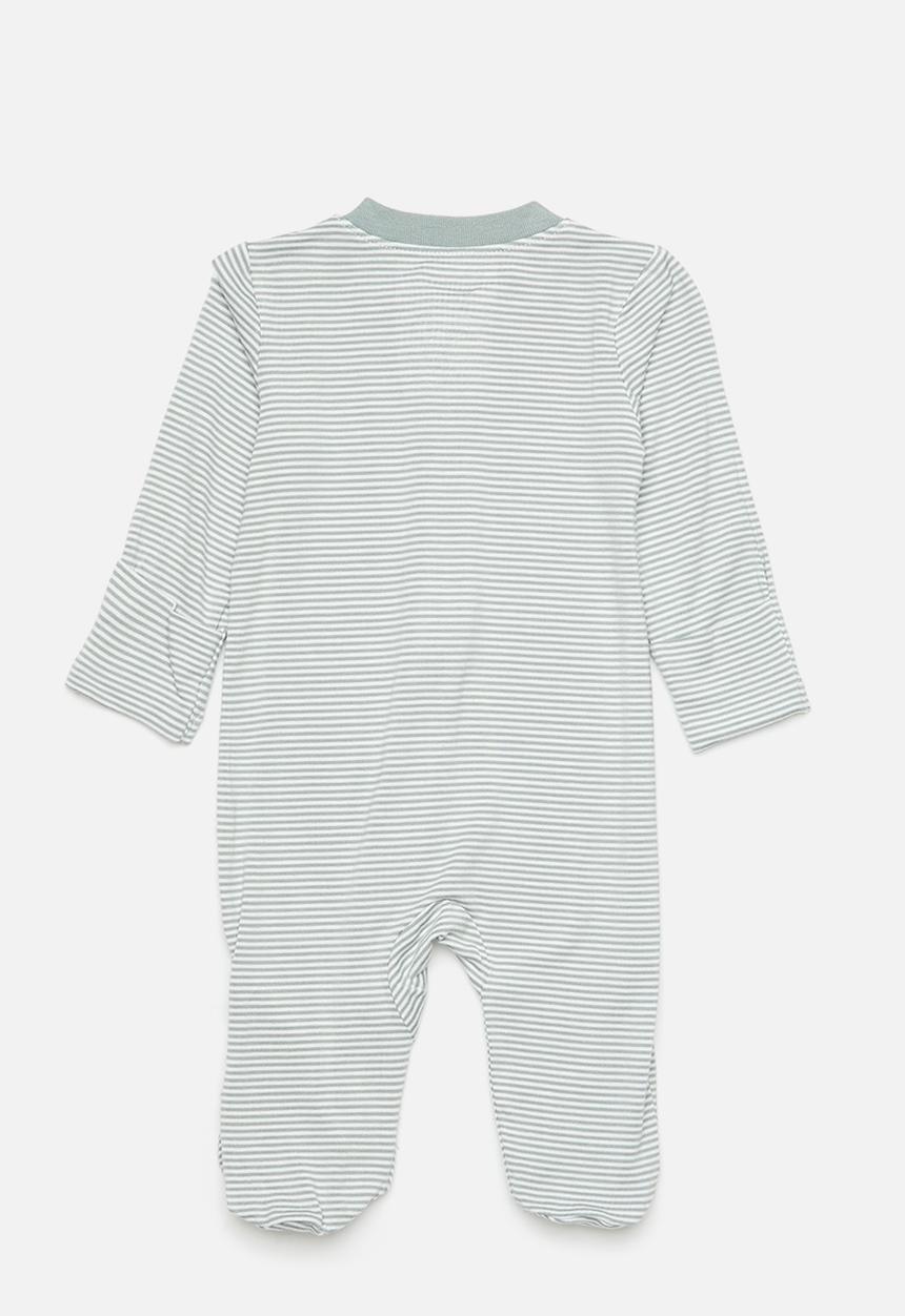 Nike - Nkn striped footed coverall - mica green