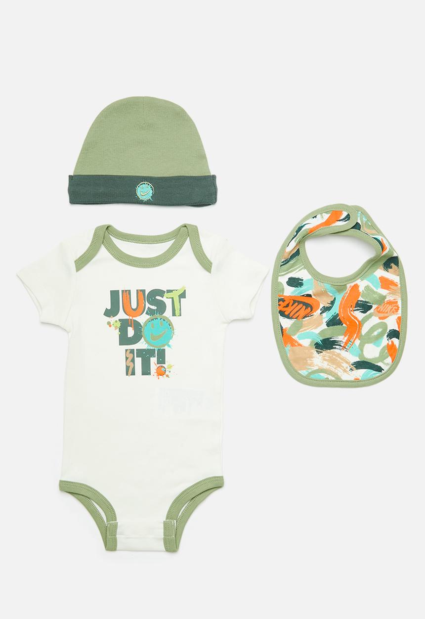 Nike - Nhb 3pc boys bodysuit set - sail