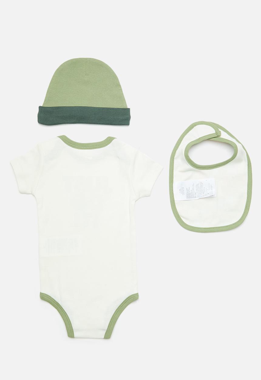 Nike - Nhb 3pc boys bodysuit set - sail