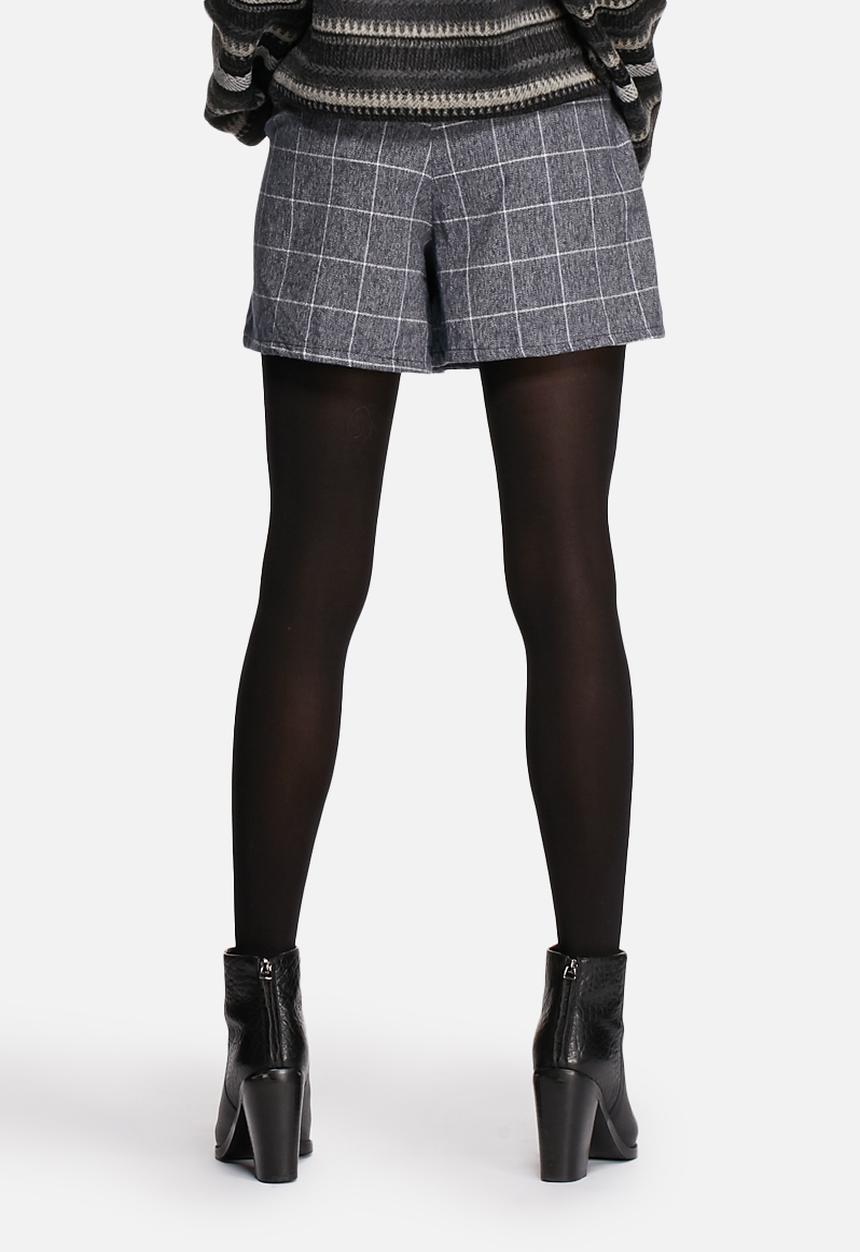 Native Youth - Brushed check shorts