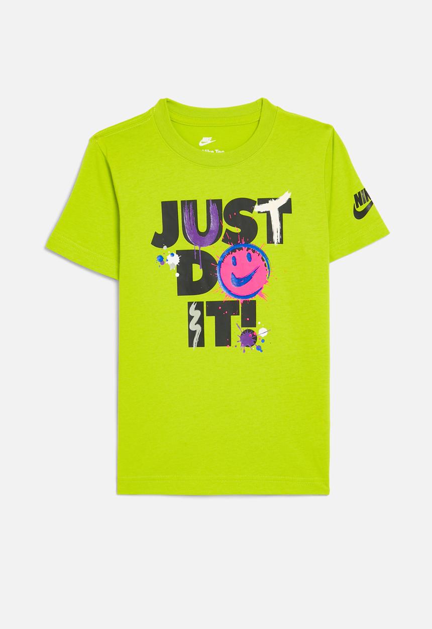 Nike - Nkb express yourself jdi short sleeve te - bright cactus