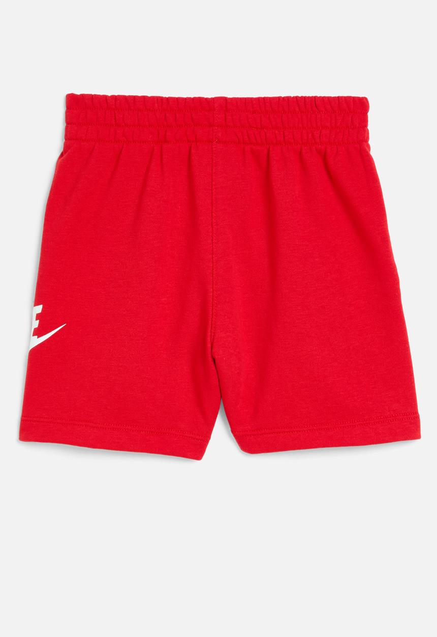 Nike - Nkn n nsw club ft hbr short - university red
