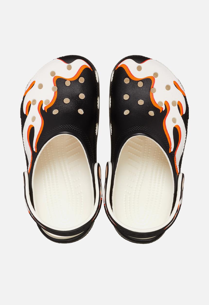 Crocs - Classic glow flames clog k - blue glow
