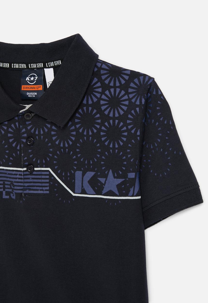 K-STAR 7 - Wingo boys top - navy