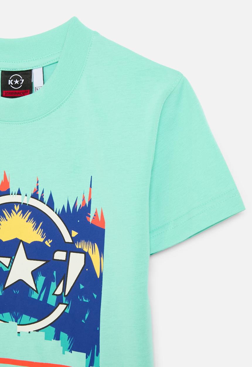 K-STAR 7 - Kirby boys top - mint