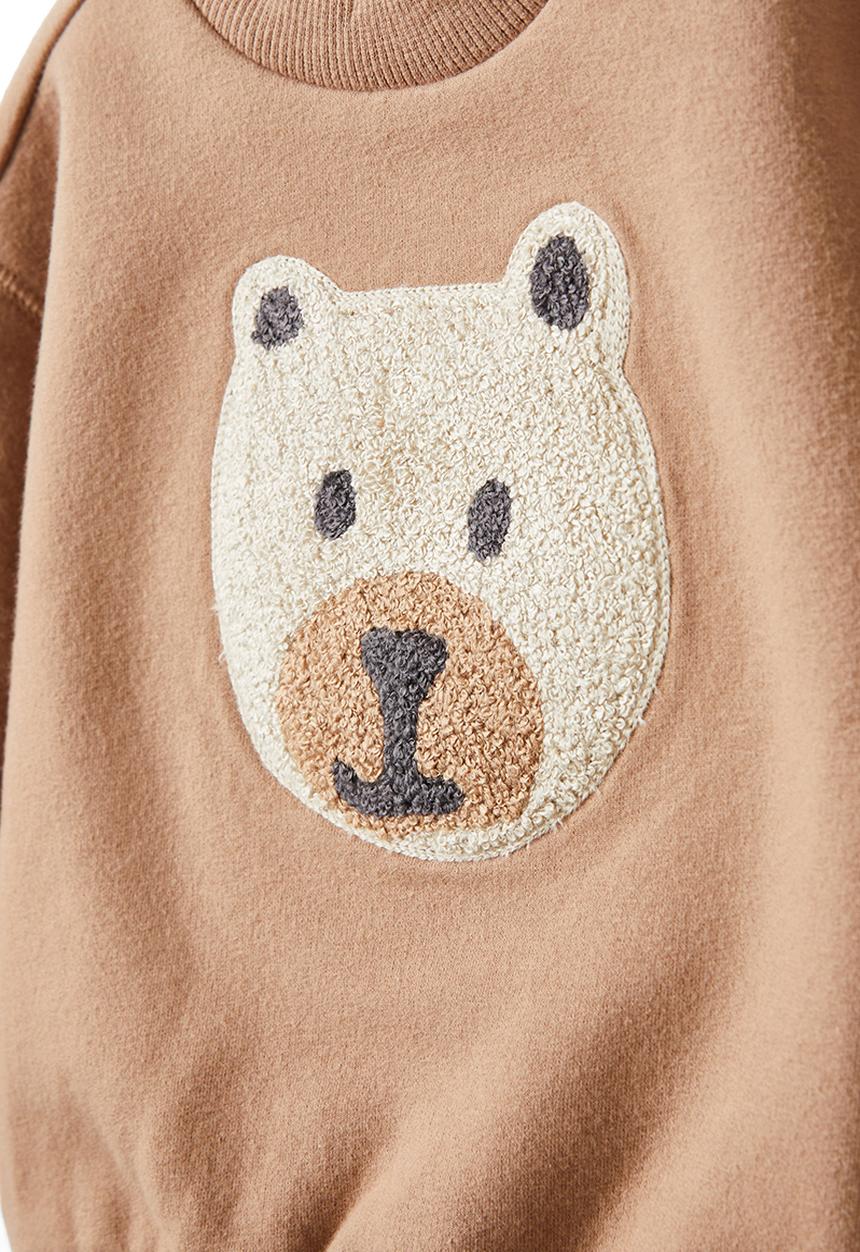 Cotton On - Alma drop shoulder sweater - taupy brown/teddy bear