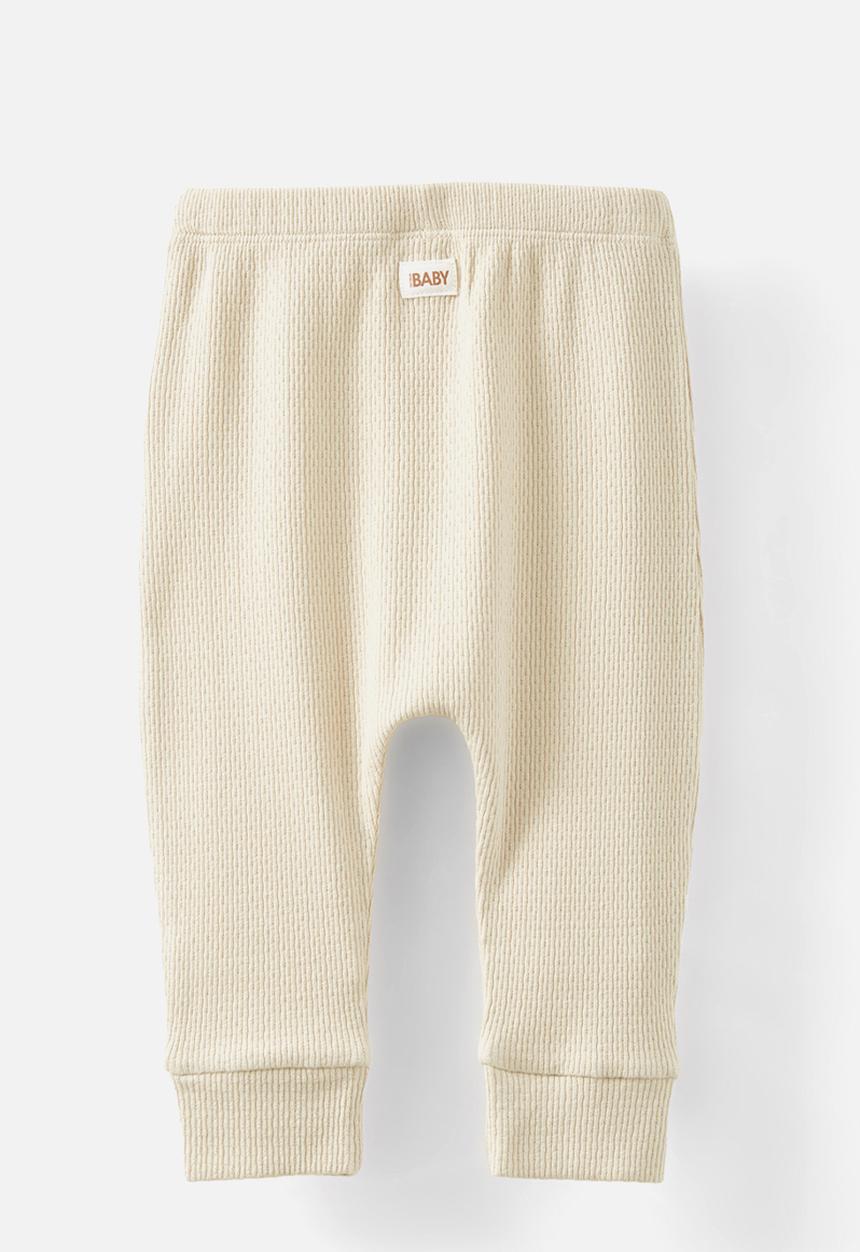 Cotton On - Organic pointelle footed legging - rainy day