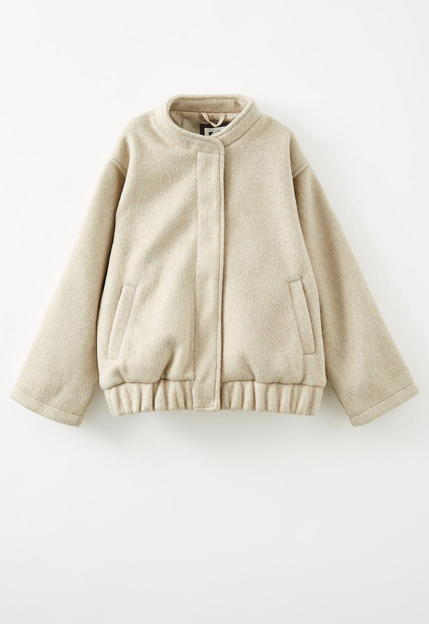 Cotton On - Valentina bomber jacket - dark vanilla