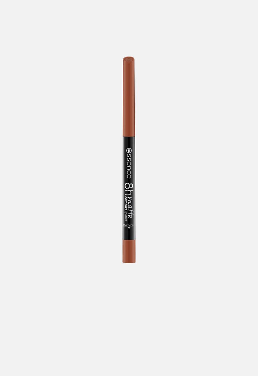 essence - 8H Matte Comfort Lipliner 17 - Must Have Brown