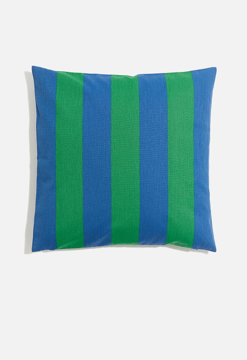 H&M - Outdoor cushion cover - green striped
