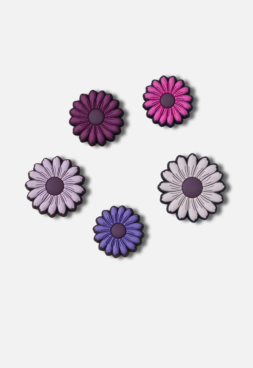 Crocs - Mixed Purple Florals 5 Pack - multi