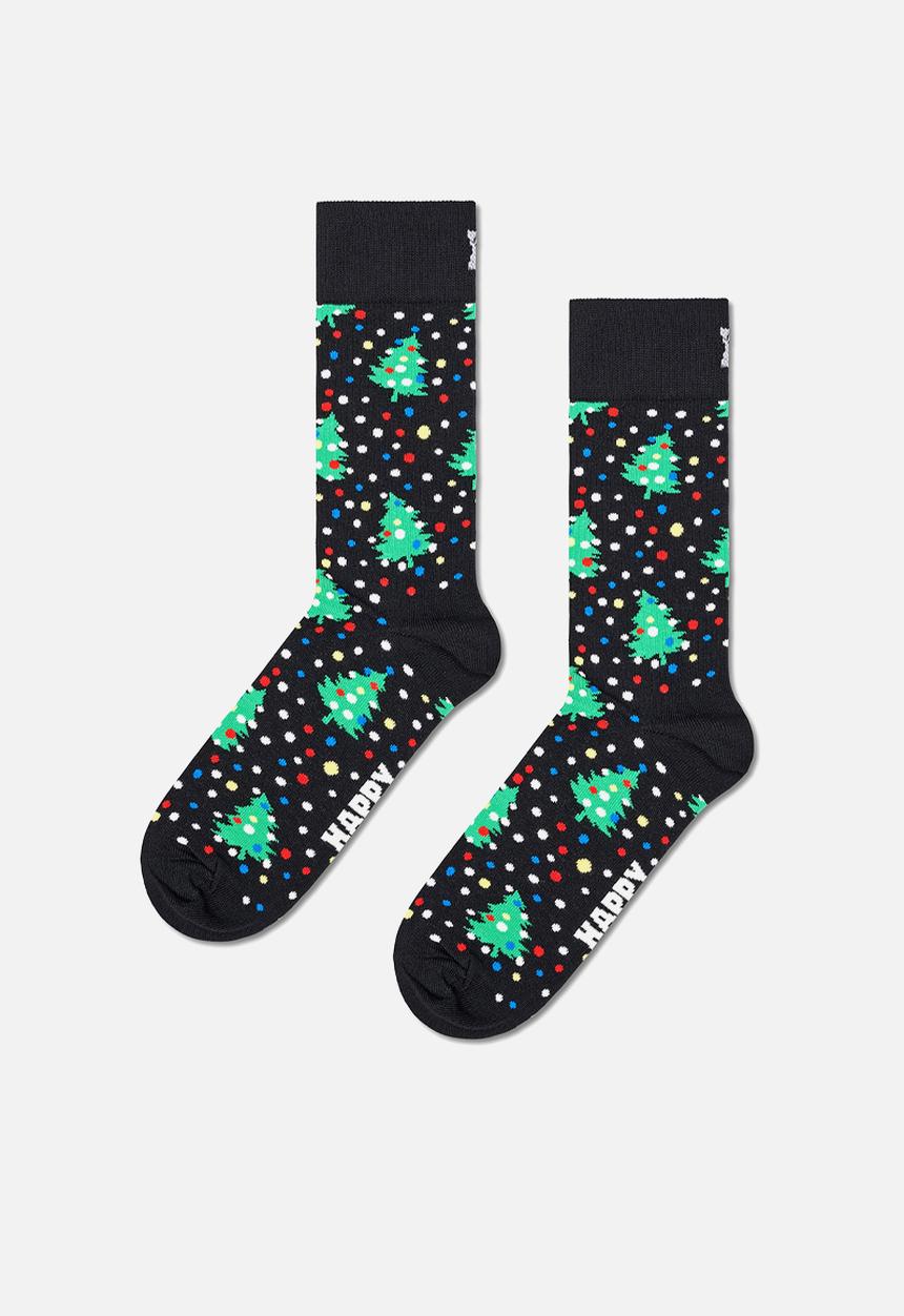 Happy Socks - 2-Pack Holiday Tree Gift Set - Black