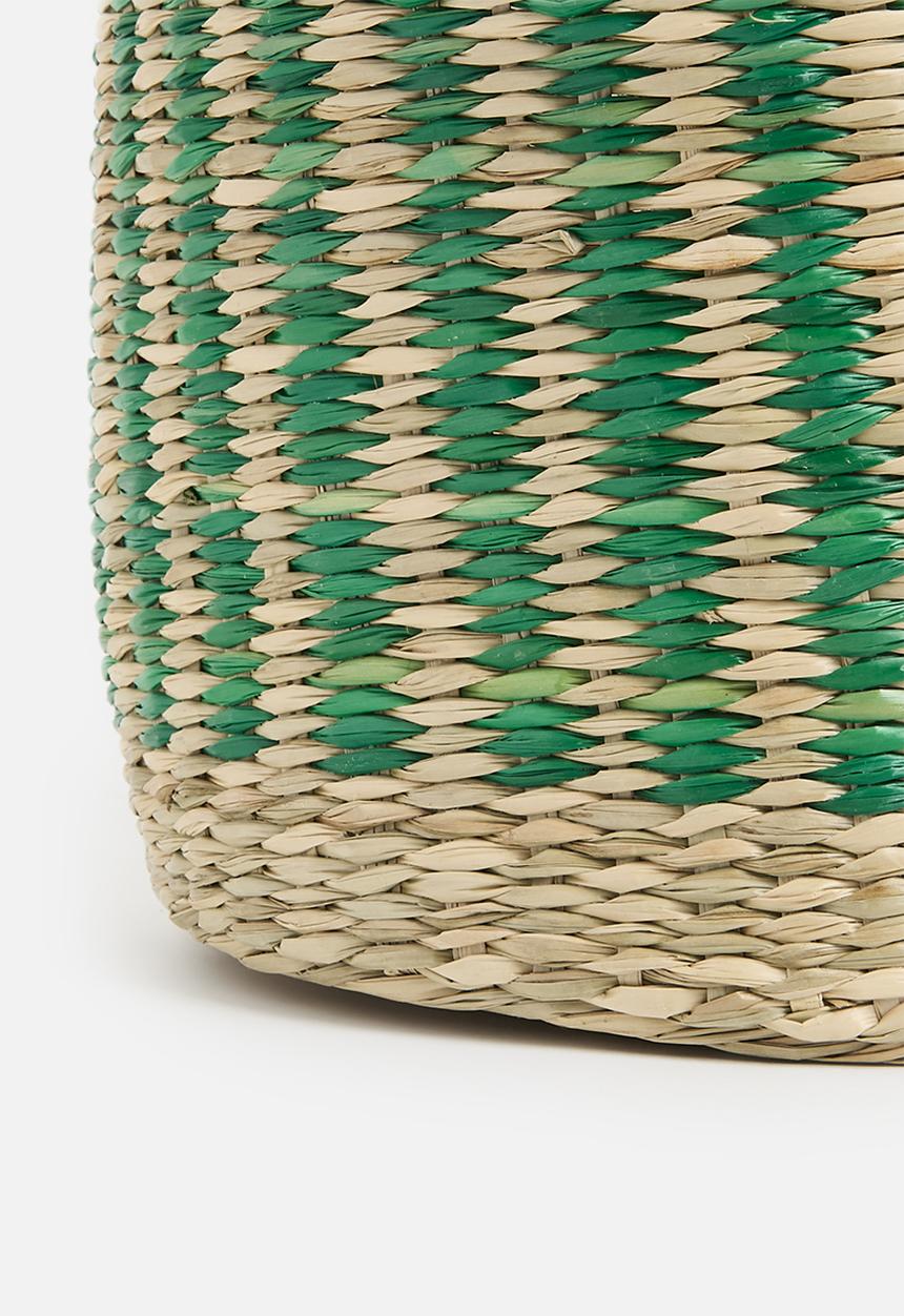 Sixth Floor - Planter set of 2 - Natural & Green