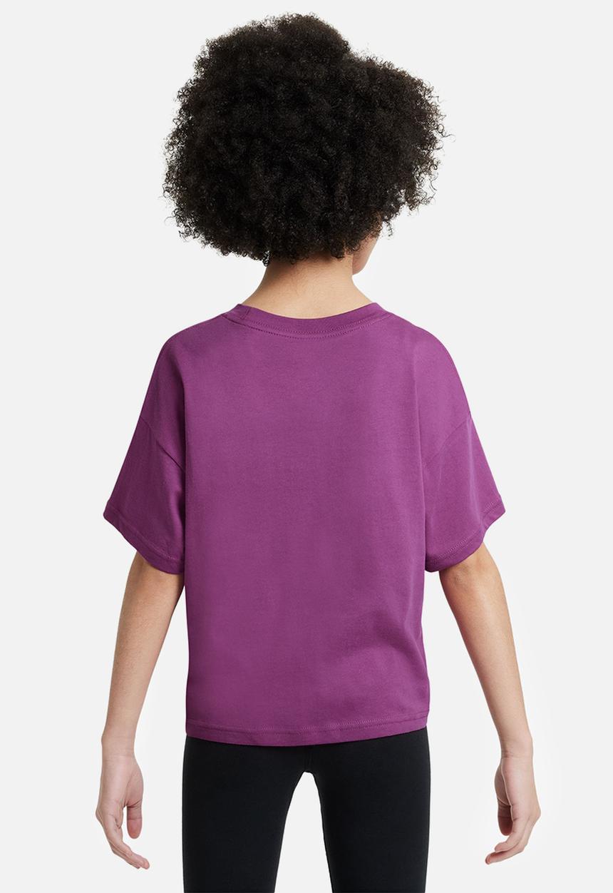 Nike - G nsw tee boxy essntl lbr - hot fuchsia