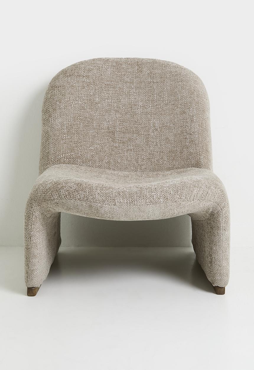 Sixth Floor - Harods chenille chair-natural