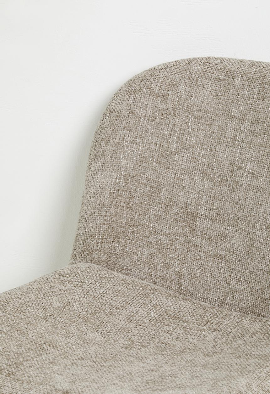 Sixth Floor - Harods chenille chair-natural