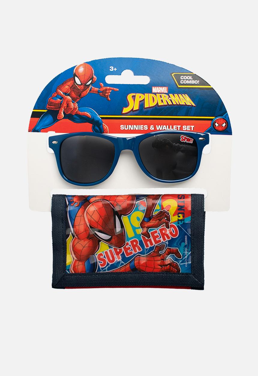 The Character Group (Legacy) - Spiderman sunglasses & wallet set - blue & red