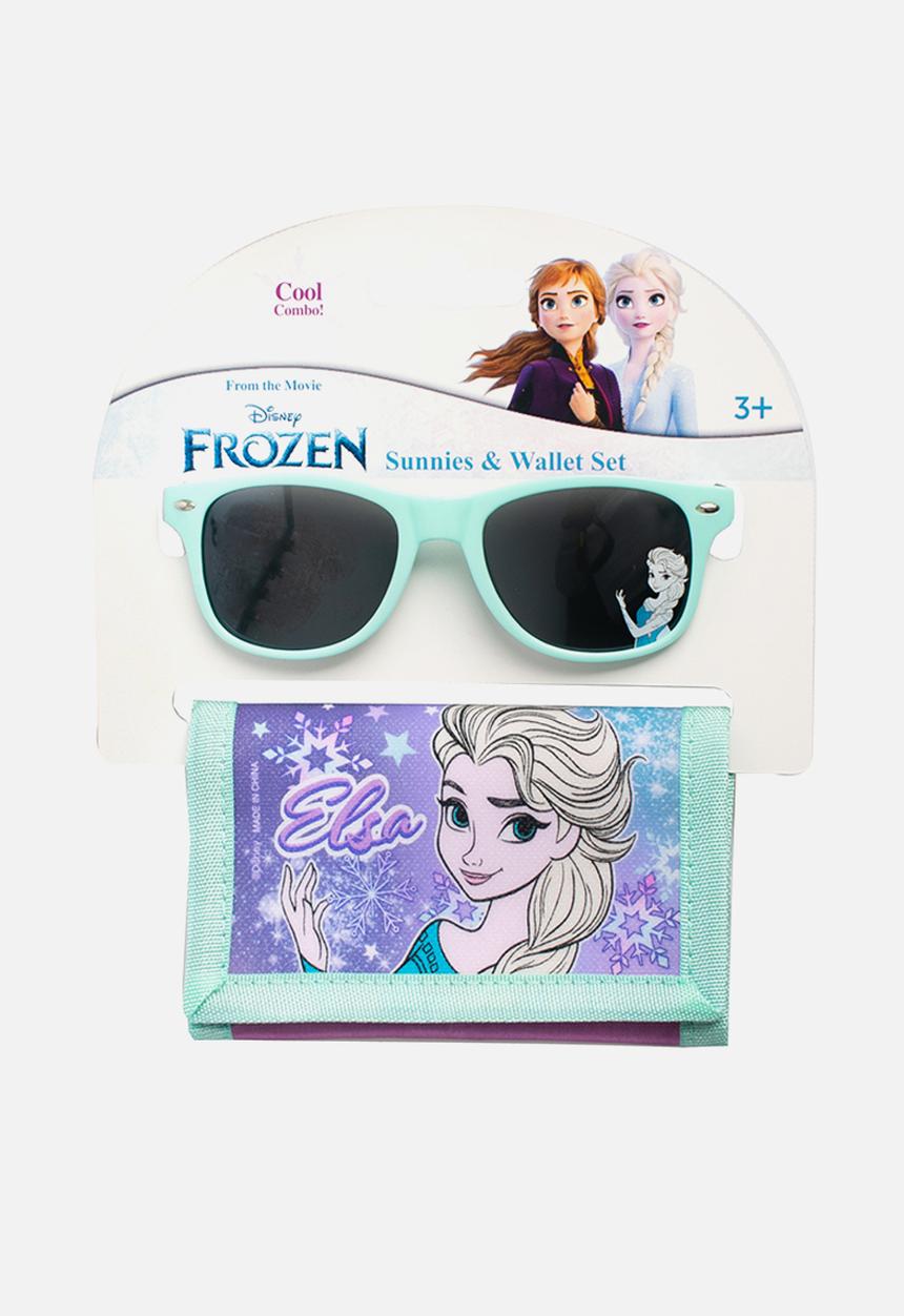 The Character Group (Legacy) - Frozen sunglasses & wallet set - blue & purple