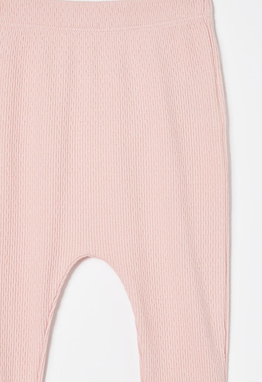 Cotton On - Organic pointelle footed legging - zephyr
