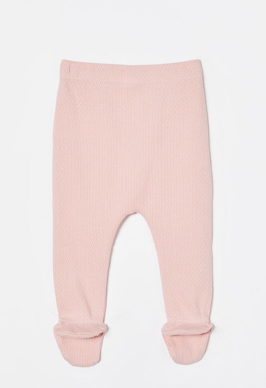 Cotton On - Organic pointelle footed legging - zephyr