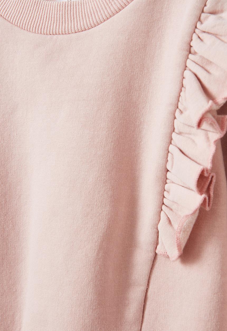 Cotton On - Annabelle drop shoulder ruffle sweater - zephyr