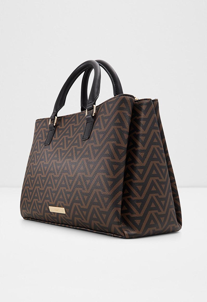 ALDO - Harmone satchel bag - brown 