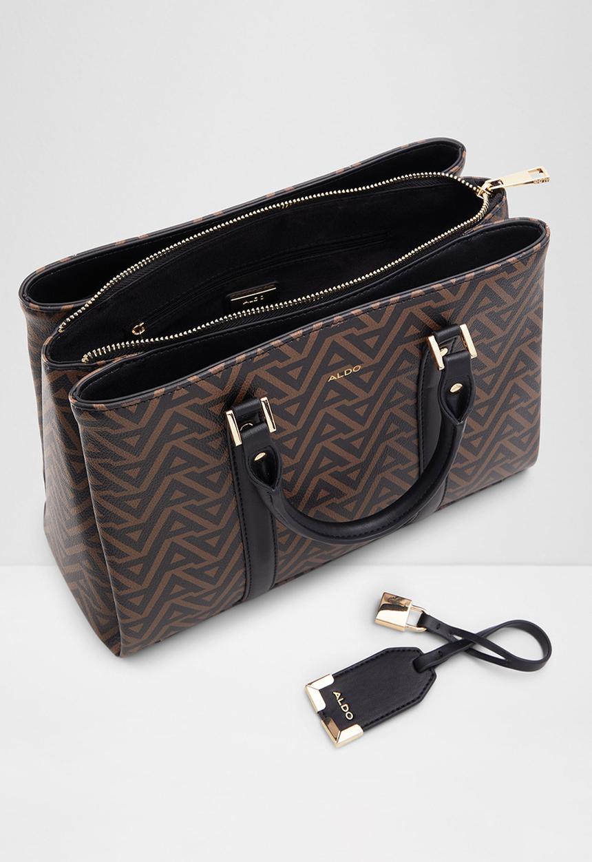 ALDO - Harmone satchel bag - brown 