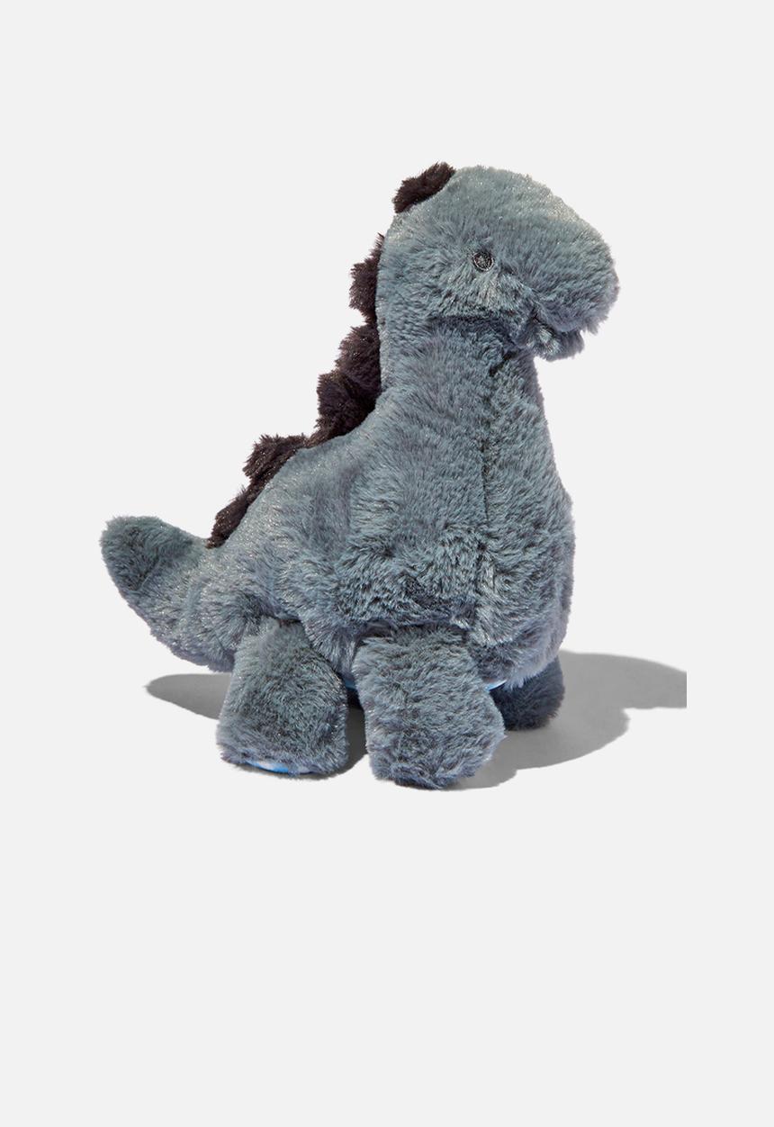 Cotton On - Baby snuggle toy - steel dino