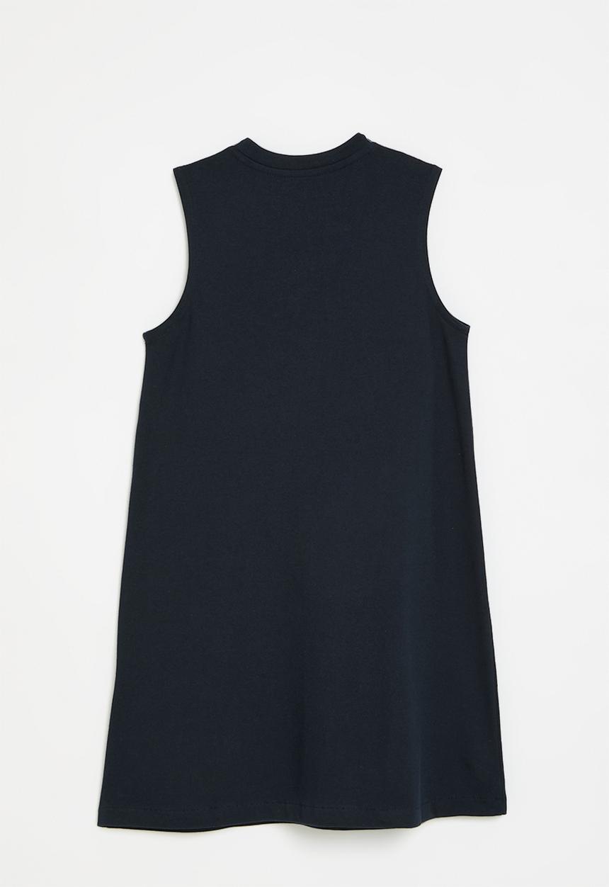 POLO - Girls isla sl dress - navy