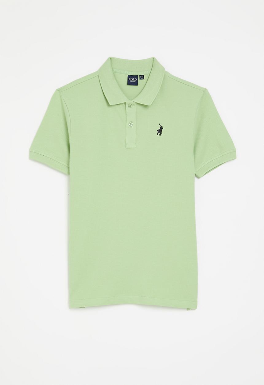 POLO - Boys austin ss golfer - sea green