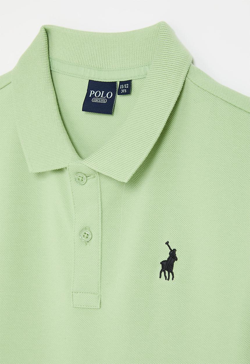 POLO - Boys austin ss golfer - sea green